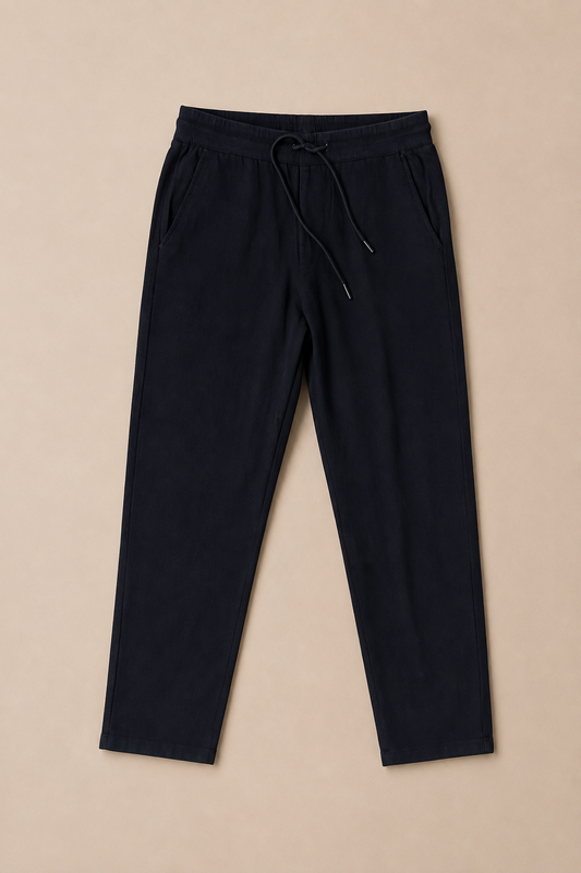 Nylon pant (navy blue)