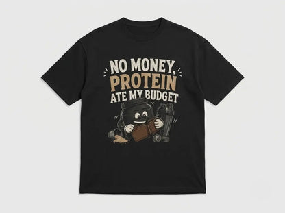 Protein ate my budget tee ZONIFIT